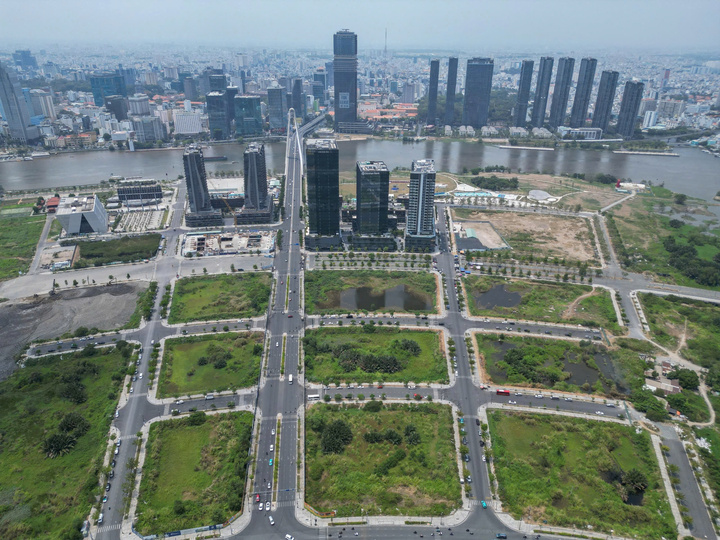 Khu đô thị mới Thủ Thiêm tập trung Trung tâm tài chính, văn hóa, trung tâm hành chính, chính trị của TP.HCM.