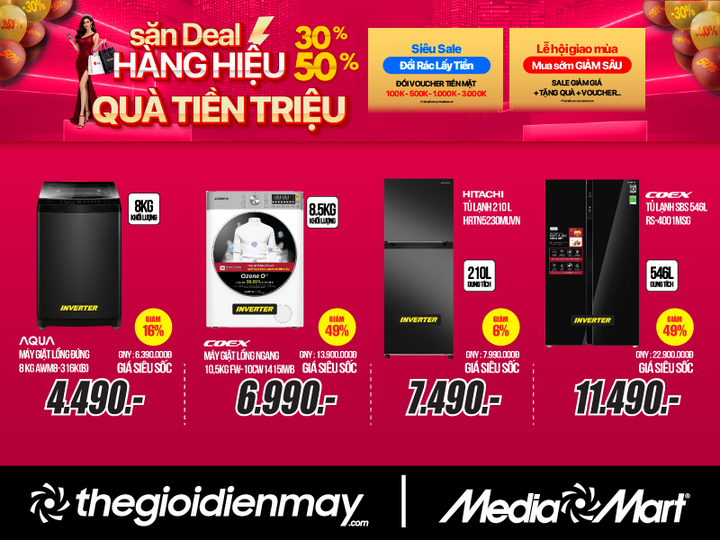 MediaMart tung ưu đãi lớn tháng 3: Săn deal hàng hiệu, quà tiền triệu - 4