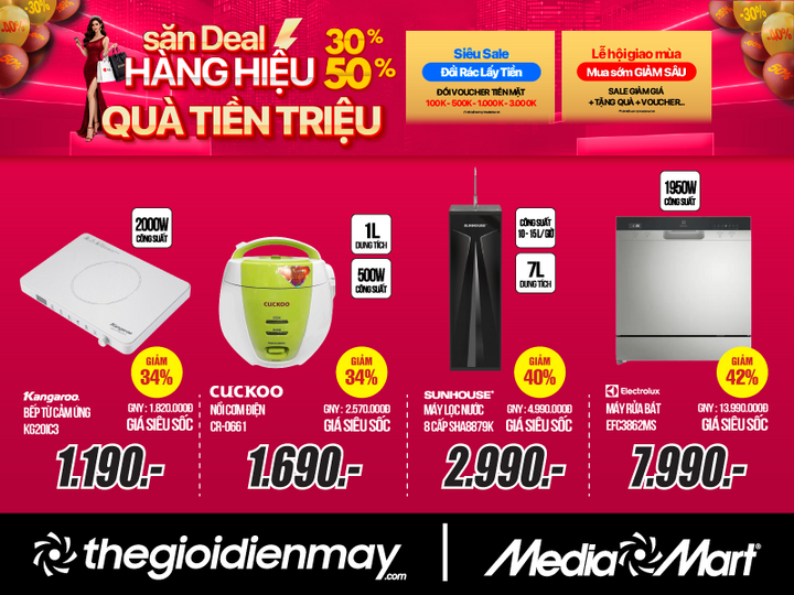 MediaMart tung ưu đãi lớn tháng 3: Săn deal hàng hiệu, quà tiền triệu - 5