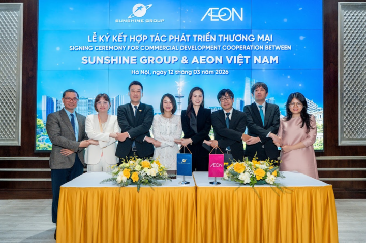 Sunshine Group ký kết hợp tác phát triển thương mại với AEON Việt Nam - 2