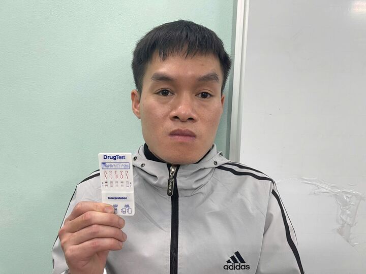 Trịnh Viết Mạnh tại cơ quan Công an. (Ảnh: Công an Bắc Ninh).