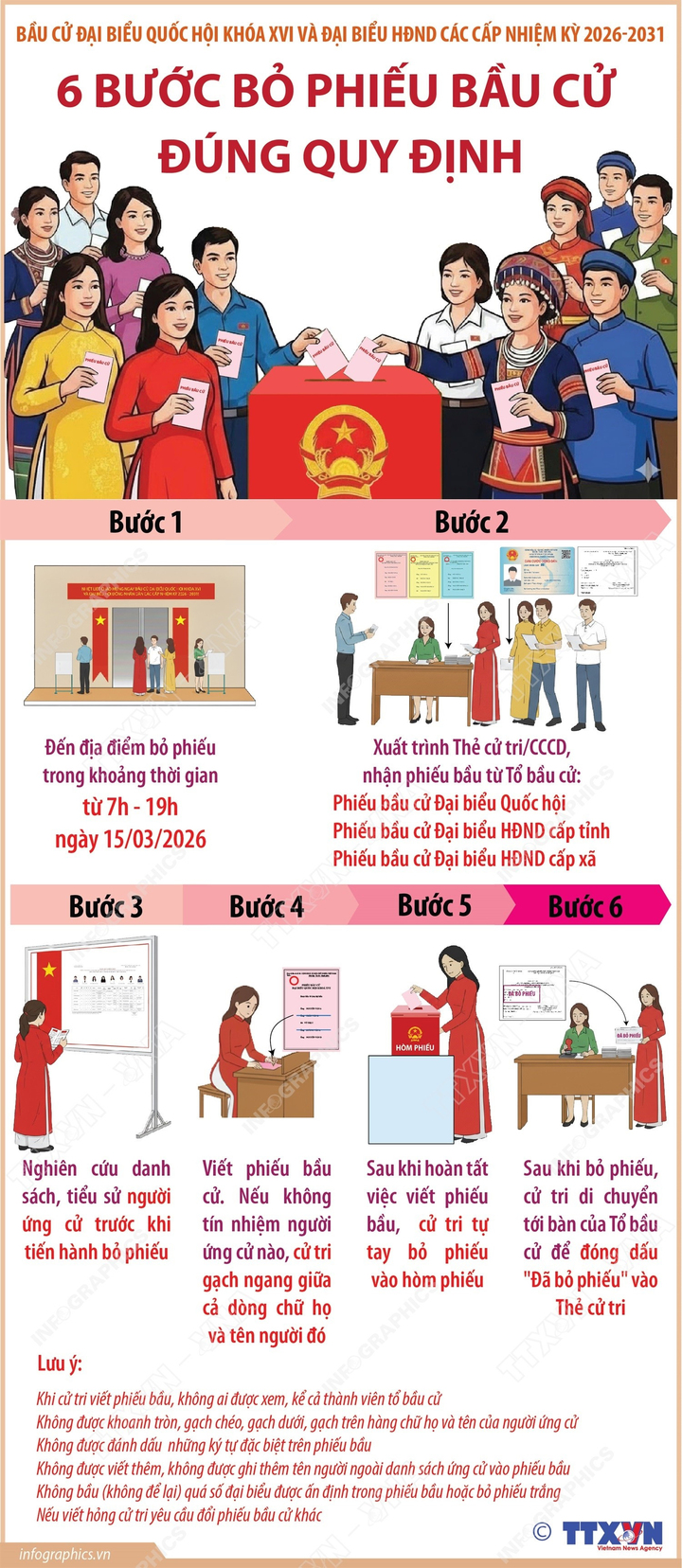 Trực tiếp: Cử tri đi bầu cử ĐBQH khóa XVI và HĐND các cấp nhiệm kỳ 2026-2031 - 66