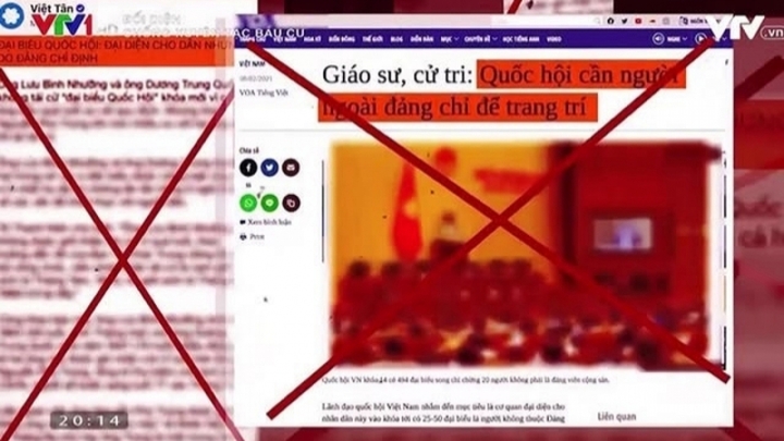 Một số luận điệu xuyên tạc của các thế lực thù địch trên mạng xã hội.