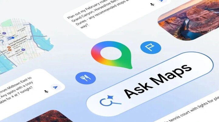 Google Maps cập nhật là tính năng mới mang tên Ask Maps. (Ảnh: VOV)