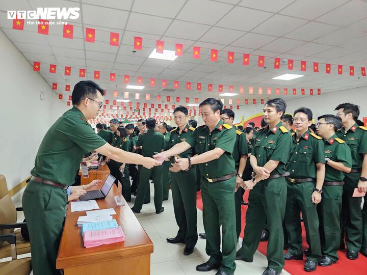 Công tác bầu cử được chuẩn bị chu đáo, đảm bảo đầy đủ các điều kiện về cơ sở vật chất và an ninh. (Ảnh: Nguyễn Liến)