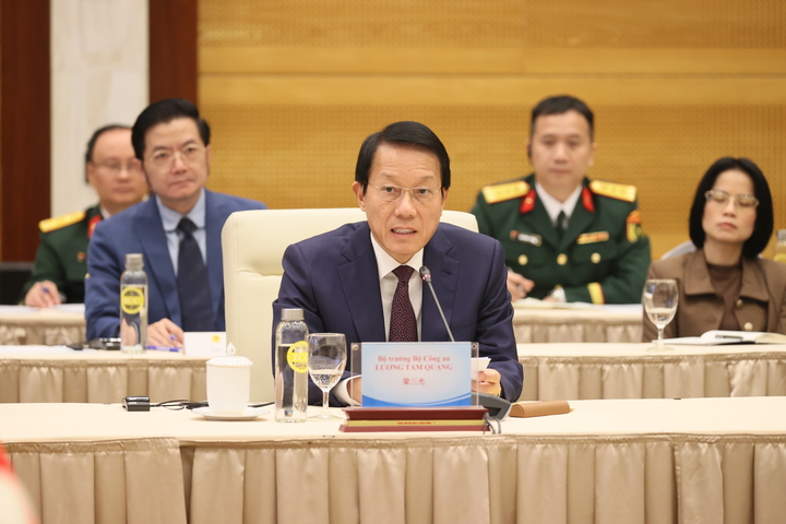 Bộ trưởng Công an Lương Tam Quang.
