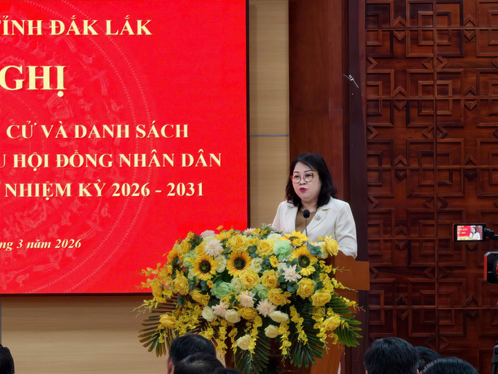 Ủy ban bầu cử tỉnh Đắk Lắk đã tổ chức hội nghị công bố kết quả bầu cử