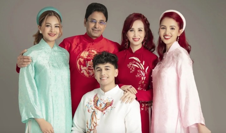 Tổ ấm viên mãn của Hoa hậu Diệu Hoa.