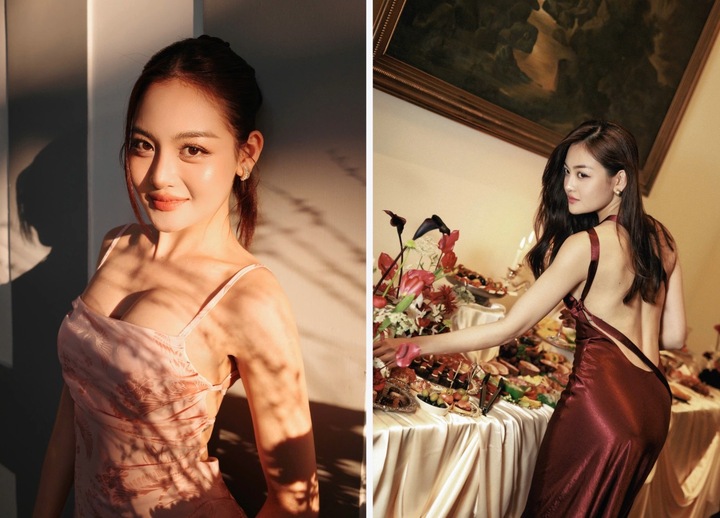 Không chỉ ghi dấu ấn qua các vai diễn, Thùy Anh còn gây chú ý bởi nhan sắc xinh đẹp và thân hình gợi cảm với chiều cao 1m67, số đo 3 vòng 82-60-88cm.