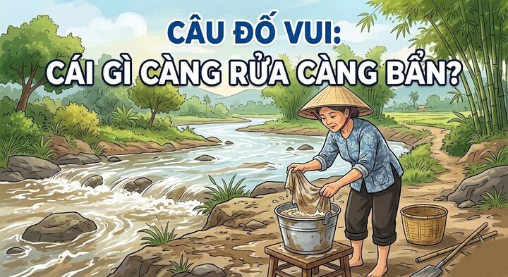 Was wird durch häufiges Waschen schmutziger? (Abbildung zur Veranschaulichung)