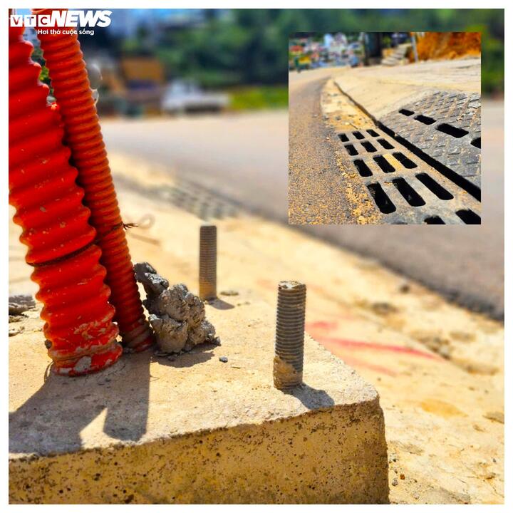 Những hạng mục trụ điện, cống thoát nước đều được lắp đặt ngăn nắp và chuẩn bị đầy đủ để phục vụ người dân.