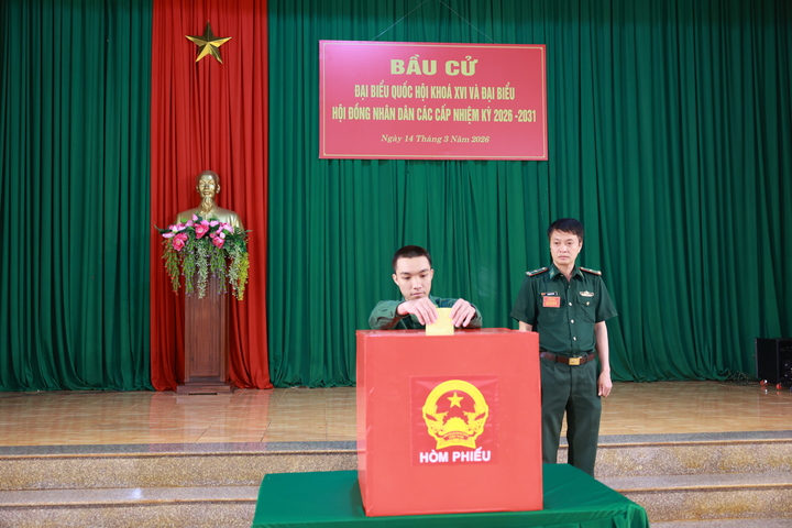 Cử tri tại Lâm Đồng bỏ phiếu bầu cử đại biểu Quốc hội khóa XVI và đại biểu HĐND các cấp trên địa bàn tỉnh Lâm Đồng.