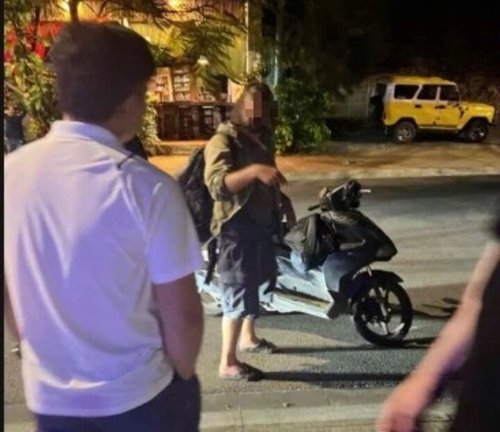 Hình ảnh du khách tại hiện trường. Ảnh: Người dân cung cấp