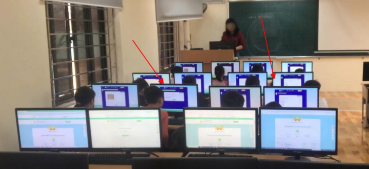 Cố tình đặt camera tạo góc khuất gian lận, nhiều phòng thi VioEdu bị huỷ kết quả - 1