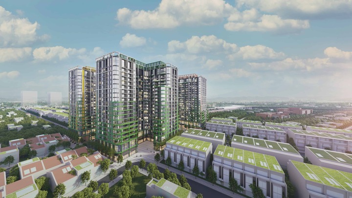 FourS Tower (Tháp Bốn Mùa) là phân khu căn hộ đầu tiên được ra mắt tại khu đô thị sinh thái Sun Riverpolis (Hoà Quý).