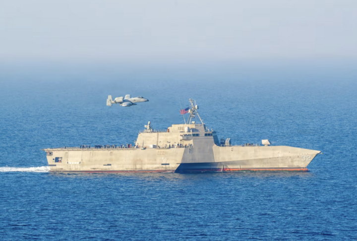 Máy bay A-10 Thunderbolt II của Không quân Mỹ. (Ảnh: Bộ Tư lệnh Trung tâm Mỹ)