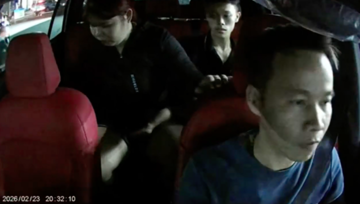 Dân mạng xúc động với tấm lòng hào hiệp của anh tài xế. (Ảnh chụp màn hình)