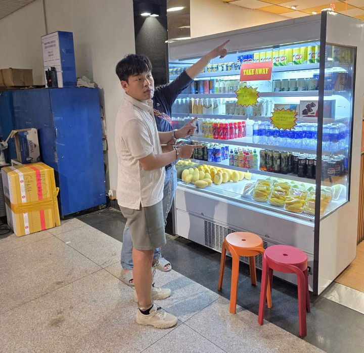 Nghi phạm Hu YongChao khi bị bắt giữ. (Ảnh: CA)