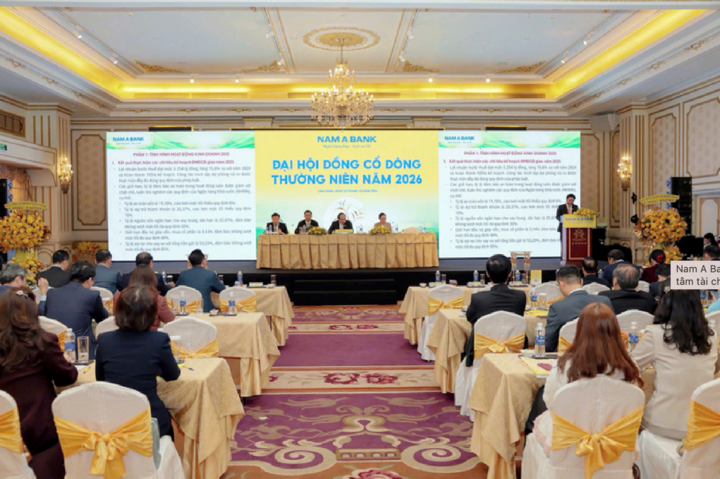 Nam A Bank là ngân hàng đầu tiên tổ chức đại hội cổ đông thường niên năm nay.
