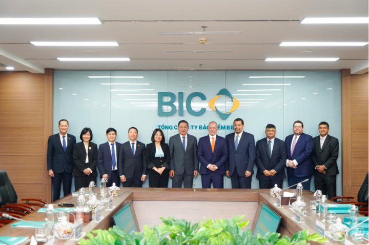 Đại diện lãnh đạo FairFax thăm và làm việc tại BIC.