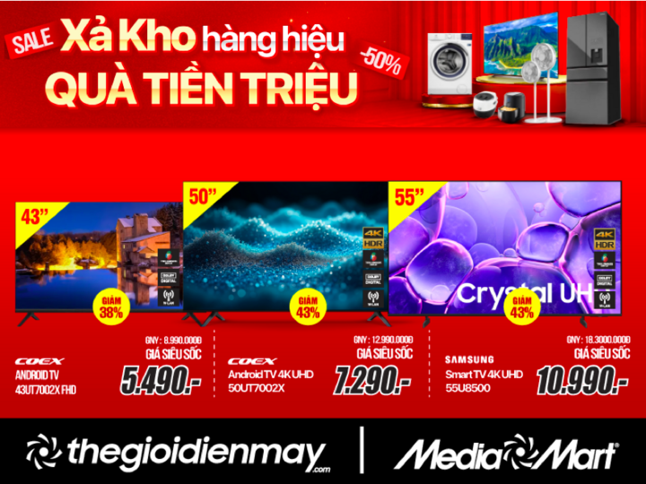 MediaMart xả kho hàng hiệu, khách mua sắm nhận quà trị giá hàng triệu đồng - 2