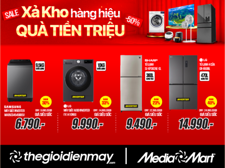 MediaMart xả kho hàng hiệu, khách mua sắm nhận quà trị giá hàng triệu đồng - 3