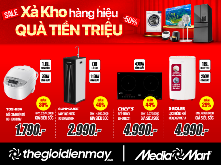 MediaMart xả kho hàng hiệu, khách mua sắm nhận quà trị giá hàng triệu đồng - 4