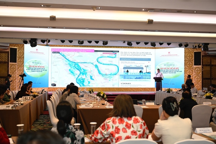 Hội thảo khoa học "Siêu đô thị thế hệ mới: Động lực tăng trưởng kinh tế và phát triển bền vững đô thị Việt Nam trong kỷ nguyên mới".