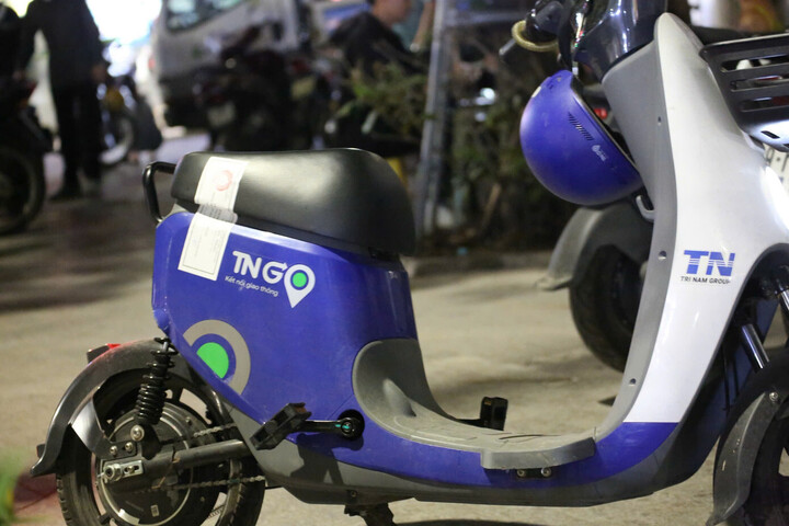 Phương tiện anh T. di chuyển bị tạm giữ.