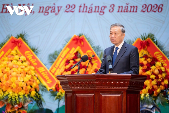 Tổng Bí thư Tô Lâm phát biểu chỉ đạo.