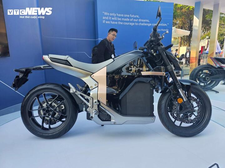 Honda WN7 được đăng ký bản quyền kiểu dáng và giới thiệu tại Việt Nam. (Ảnh: Minh Tuấn)