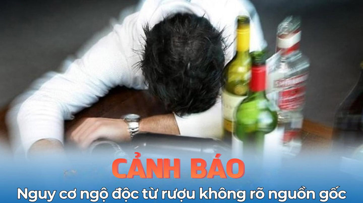 Cảnh báo nguy cơ ngộ độc rượu không rõ nguồn gốc (Ảnh minh họa)