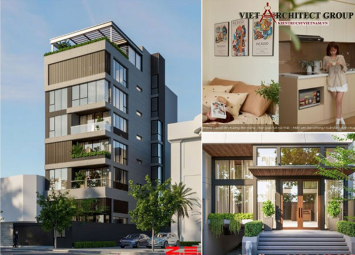 Xây căn hộ dịch vụ, chung cư mini cho thuê trọn gói chi tiết báo giá - 3