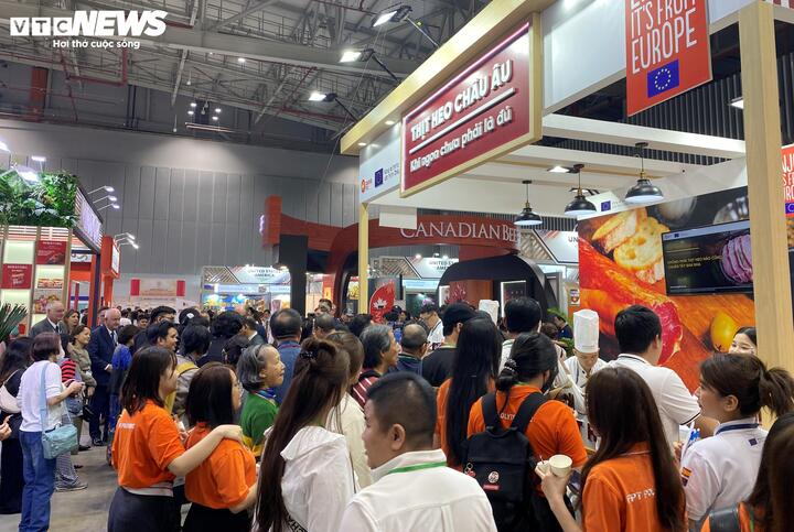 Triển lãm Food & Hospitality Vietnam 2026 tổ chức tại TP.HCM thu hút khoảng 400 doanh nghiệp. (Ảnh: Đại Việt)