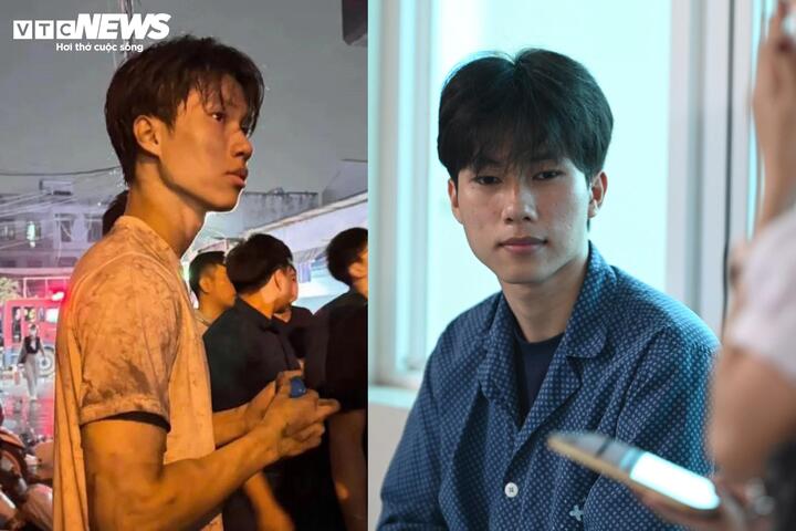 Nguyễn Lê Tú kể về phút cứu các nạn nhân trong vụ cháy.