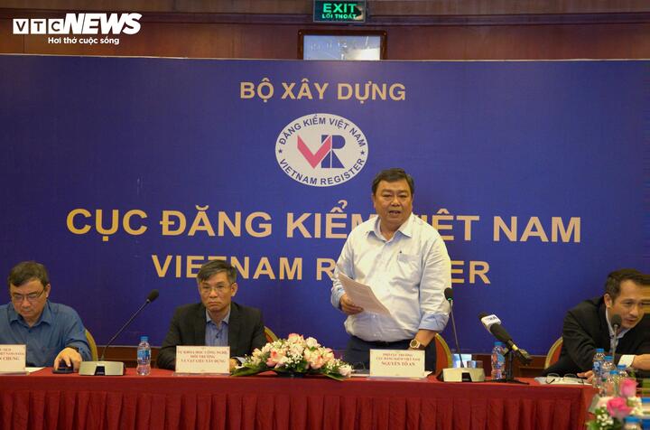 Ông Nguyễn Tô An, Phó Cục trưởng Cục Đăng kiểm Việt Nam. (Ảnh: Hùng Cường)