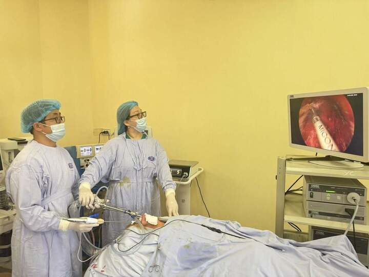 Chinh phục những kỹ thuật khó nhất vì người bệnh (Ảnh: BV K).