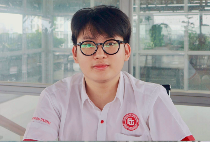 Phạm Quốc Trí, 22 tuổi, vừa tốt nghiệp thủ khoa chuyên ngành Kinh tế đối ngoại của Phân hiệu Trường Đại học Ngoại thương tại TP.HCM.