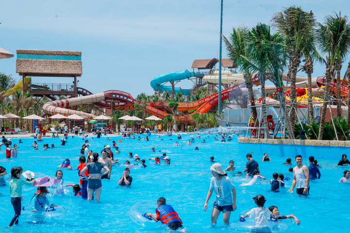 Công viên nước Sun World Vũng Tàu – Aqua Aventure tâm điểm du lịch mới tại Bãi Sau. Ảnh: Ánh Dương