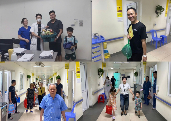 Sức khỏe của cả đại gia đình trong vụ cháy ở Lĩnh Nam đã ổn định và được xuất viện trong ngày 26/3. (Ảnh: BVCC)