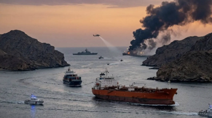 Ấn Độ nằm trong 5 quốc gia được phép lưu thông qua eo biển Hormuz an toàn. (Ảnh minh họa: Reuters)