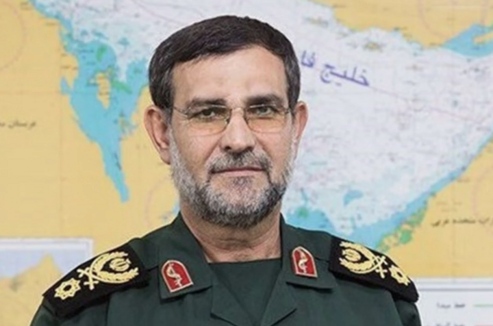 Chỉ huy Hải quân thuộc Lực lượng Vệ binh Cách mạng Hồi giáo Iran (IRGC), ông Alireza Tangsiri. (Nguồn: Tasnim)