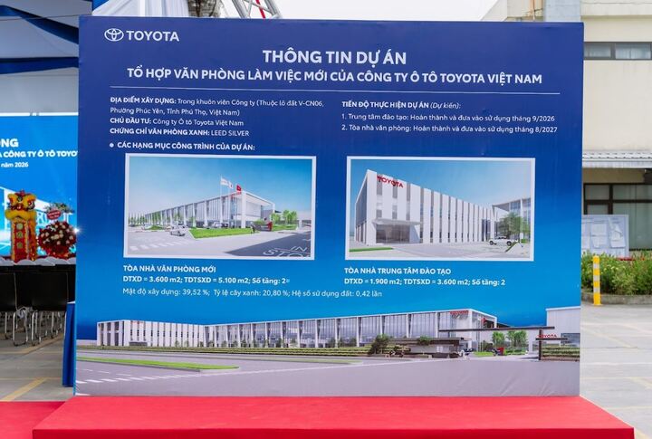 Dự án hướng tới các tiêu chuẩn công trình xanh quốc tế LEED, tích hợp hệ thống năng lượng mặt trời và sử dụng vật liệu thân thiện môi trường. (Ảnh: TMV)