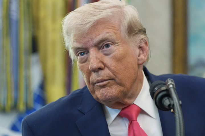 Tổng thống Mỹ Donald Trump. Ảnh: AP