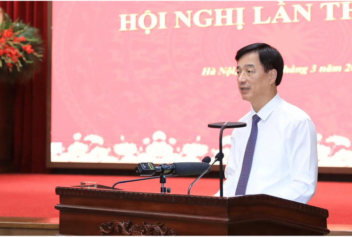 Bí thư Thành ủy Nguyễn Duy Ngọc kết luận hội nghị