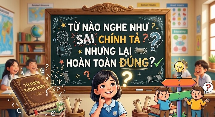 Từ nào nghe như sai chính tả nhưng lại hoàn toàn đúng? ( Ảnh minh họa )