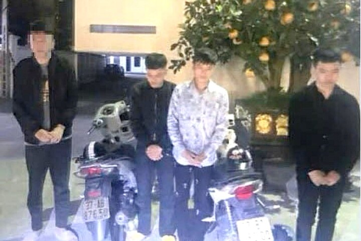 Các đối tượng đã bị bắt