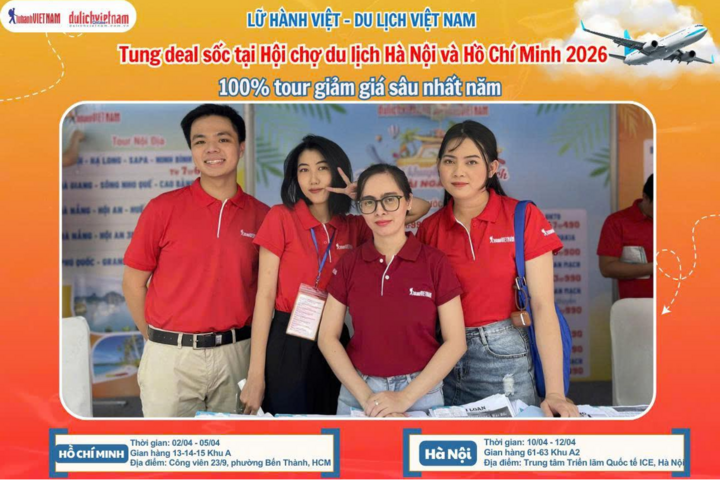 Lữ Hành Việt Nam tung ưu đãi lớn, tour giá tốt tại Ngày hội Du lịch 2026 - 1