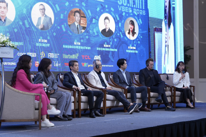 Phiên thảo luận tại Diễn đàn Kinh tế Thể thao Việt Nam 2026.