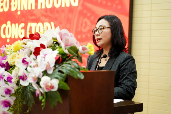 Bà Tống Thị Hạnh, Cục trưởng Cục Quản lý nhà và thị trường bất động sản - Bộ Xây dựng.